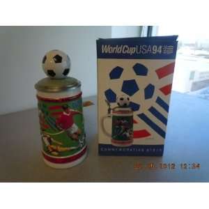  1994 World Cup Soccer Lidded Stein 