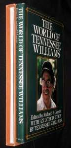 World of Tennessee Williams signed Limited edition in slipcase Fine 