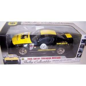  Diecast Metal 2008 Shelby Terlingua Mustang in Color Yellow/black