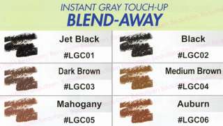 NEW KISS Blend Away Gray Touch Up Temporary Hair Color  
