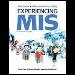 Experiencing MIS (Canadian) (ISBN10 0132138840; ISBN13 9780132138840 