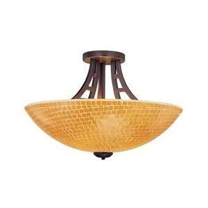  Venicia Semi Flush Mount in Bolivian