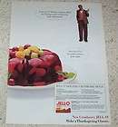 1995 ad Jell o gelatin Oc​ean Spray Cranberry ​BILL COSBY