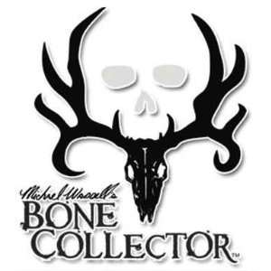  Camo Wraps Decal Bone Collector 6X8 Black: Sports 