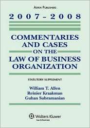   Supplement, (0735564329), William T. Allen, Textbooks   
