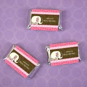     20 Mini Candy Bar Wrapper Sticker Labels Baby Shower Favors: Baby
