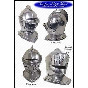  Medieval Knights Helmet   FULL SIZE ARMOR: Sports 