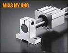 linear guide rail Φ20mm 600mm(L)​+4 SCS20UU blocks+2 SK20 end 