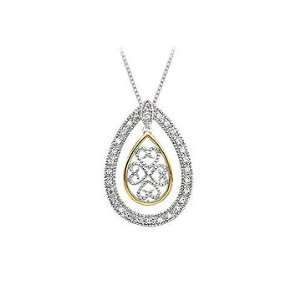  Tears of Joy Pendant  .925 Sterling Silver   0.30 CT TGW 