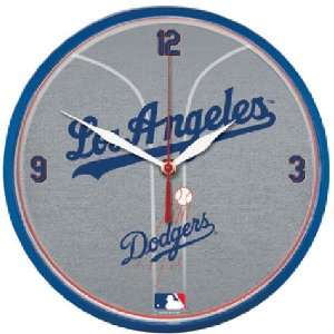    Los Angeles Dodgers MLB Round Wall Clock: Sports & Outdoors
