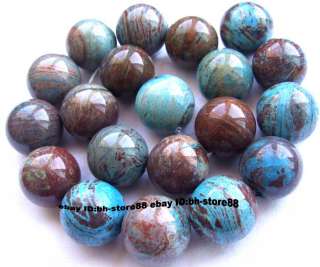 20 mm multicoloured Jasper Round Gemstone Beads 15  