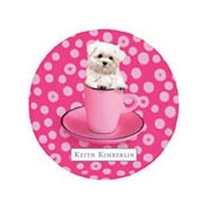  Maltese in Teacup Coaster Set