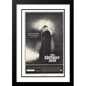  The Elephant Man 32x45 Framed and Double Matted Movie 