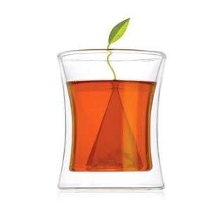 Tea Forte POOM Double Wall Glass: Grocery & Gourmet Food