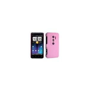  Htc Evo 3D Pink Back Protector Cover: Cell Phones 
