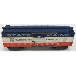  AF 982 State of Maine Boxcar Toys & Games
