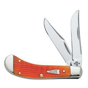  Small Saddlehorn, Tangerine Bone, 2 Blades Sports 