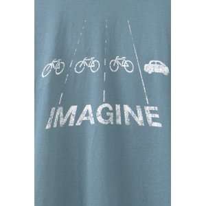  Imagine Womens Bicycle Organic T shirt 