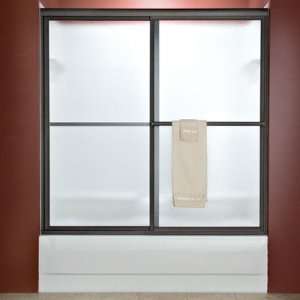  Prestige 58.5 Framed By Pass Clear Tub Door Finish Oil 