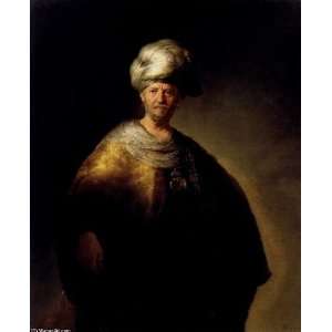 Hand Made Oil Reproduction   Rembrandt van Rijn   24 x 30 inches   Man 