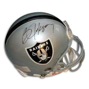  Autographed Bo Jackson Raiders Proline Helmet Everything 