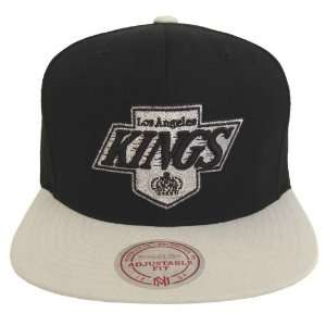  Angeles Kings Mitchell & Ness Logo Snapback Cap Hat 
