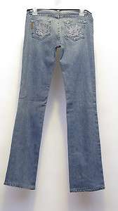   Denim Laurel Canyon Stretch Boot Cut Blue Maternity Jeans 25 x 32