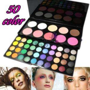 Pro Manly 50 colors blusher eyeshadow makeup palette  