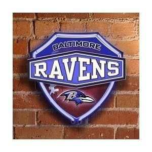  Neon Shield Wall Lamp Ravens