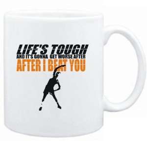   Mug White  LIFE TOUGH Aerobics  Sports