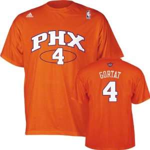  Marcin Gortat adidas Orange Name and Number Phoenix Suns T 