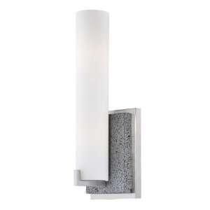 Kovacs P5961 084 Brushed Nickel with Lava Stone Lava Tube Contemporary 