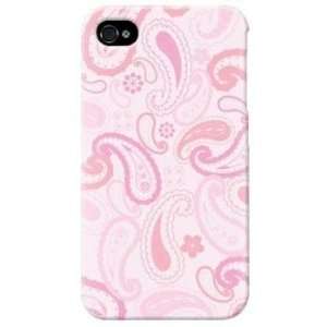  Second Skin iPhone 4S Print Cover (Paisley/Pink 
