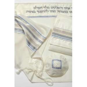  White Wool Tallit