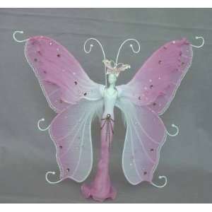 Sexy Sparkles Jewelry Doll Organizer Butterfly Stand Approx 10 Tall 
