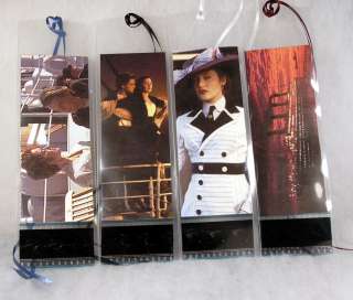 Film Cell Bookmarks  Titanic   Jack Rose Ship  