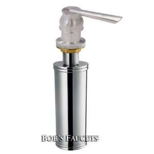 Brisa Satin Nickel Kitchen Sink Soap Lotion Dispenser   Stainless 