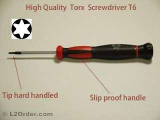 High quality Torx screwdriver T6 for Apple macbook pro and PC Laptop 