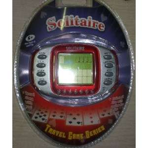 Solitaire, Handheld Electronic Game, Travel Game Series  