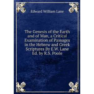 the Earth and of Man, a Critical Examination of Passages in the Hebrew 