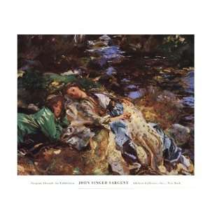  The Brook by John Singer Sargent 30x24: Home & Kitchen