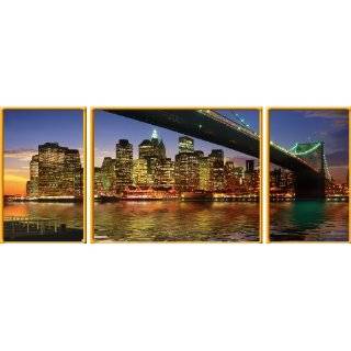 New York City Deluxe Panoramic Triptych Jigsaw Puzzle 1000 Piece