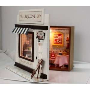  Miniature Shop Building Kit   Bakery: Toys & Games