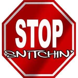   Stop Snitchin 8x10 Iron On T Shirt Transfer: Everything Else