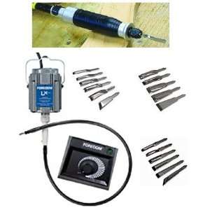    Foredom 2252, LX motor, Chisel Carving Kit