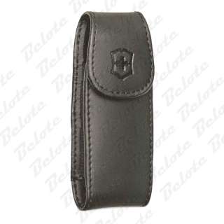 Swiss Army Black Large Leather Clip Pouch 33256 *NEW*  