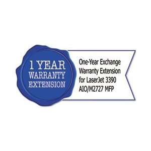   WARRANTY EXTENSION FOR LASERJET 3390 AIO/M2727 MFP Electronics