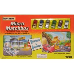   Matchbox Police Headquarters and Toll Booth and Tunnel: Toys & Games