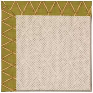  Capel Zoe White Wicker 236 Basil 10 Square Area Rug