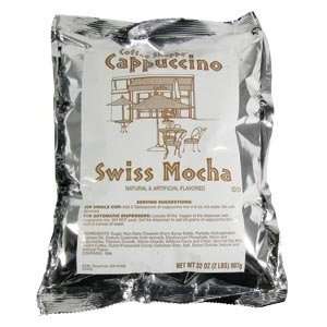 Swiss Mocha Powdered Cappuccino Mix 2 lb. Bag  Grocery 